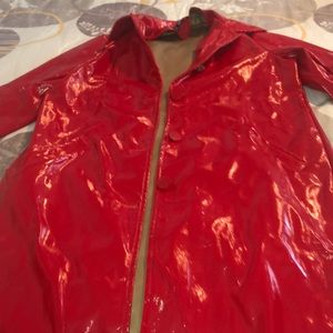 Red Vinyl Jacket